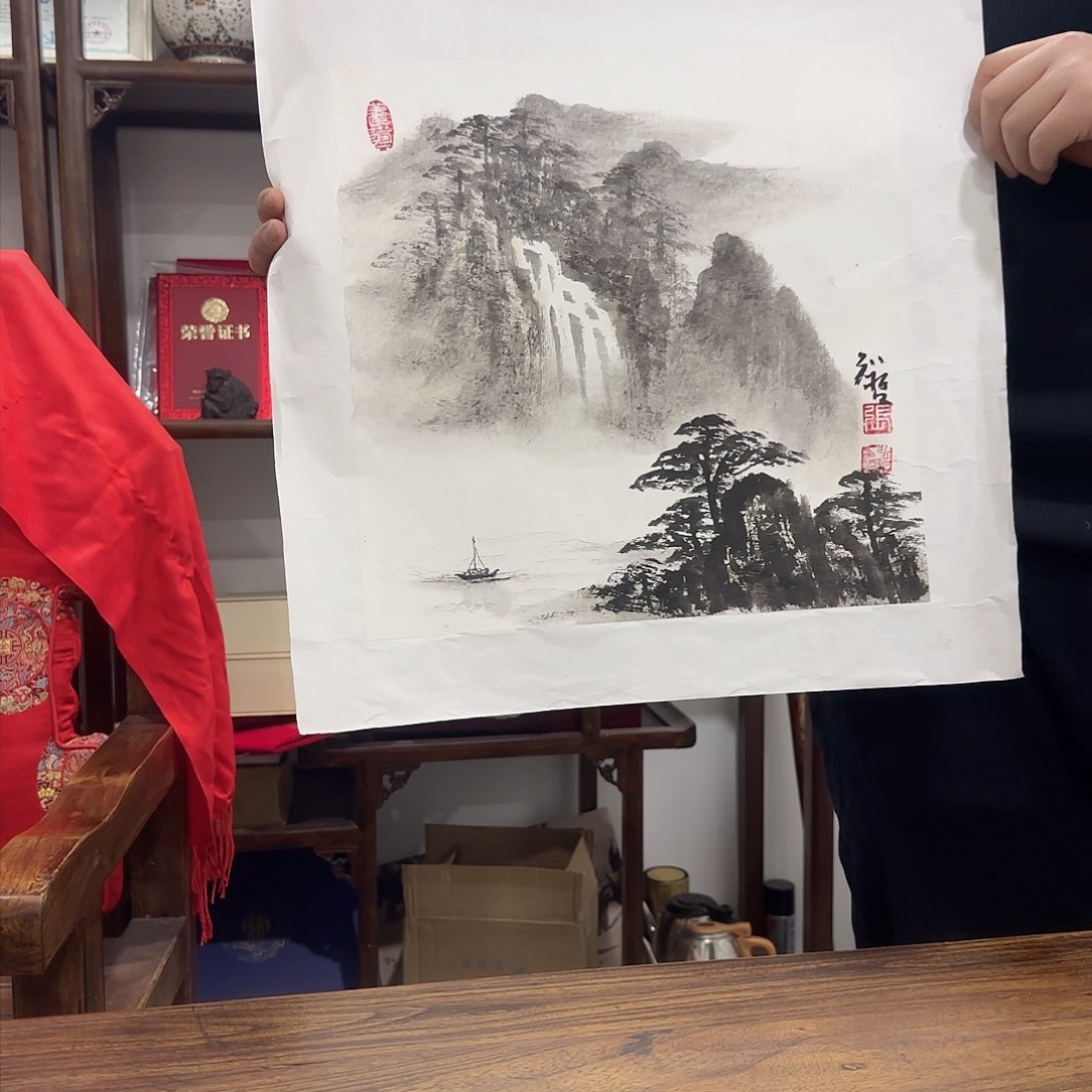 国画张一哲：六届中国当代国画家副主