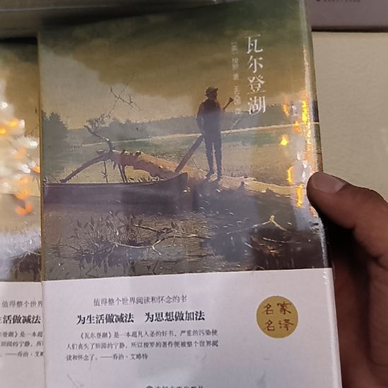 瓦尔登湖，精装塑封