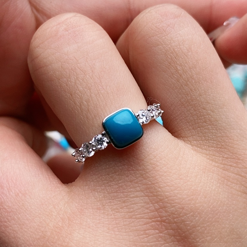 【闪购商品】绿松石配饰18K金镶嵌R**g