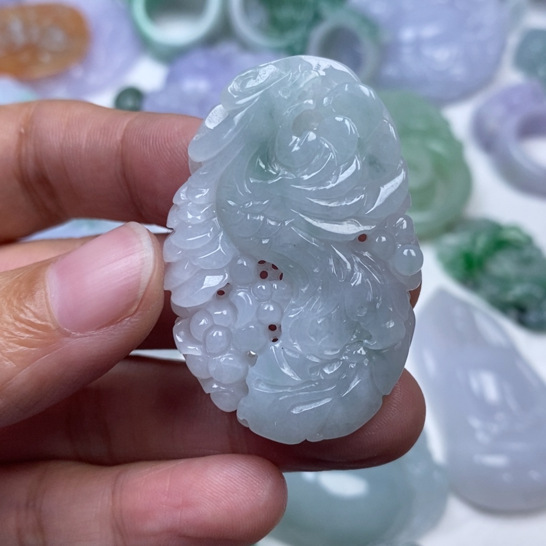 颈饰未镶嵌翡翠翡翠