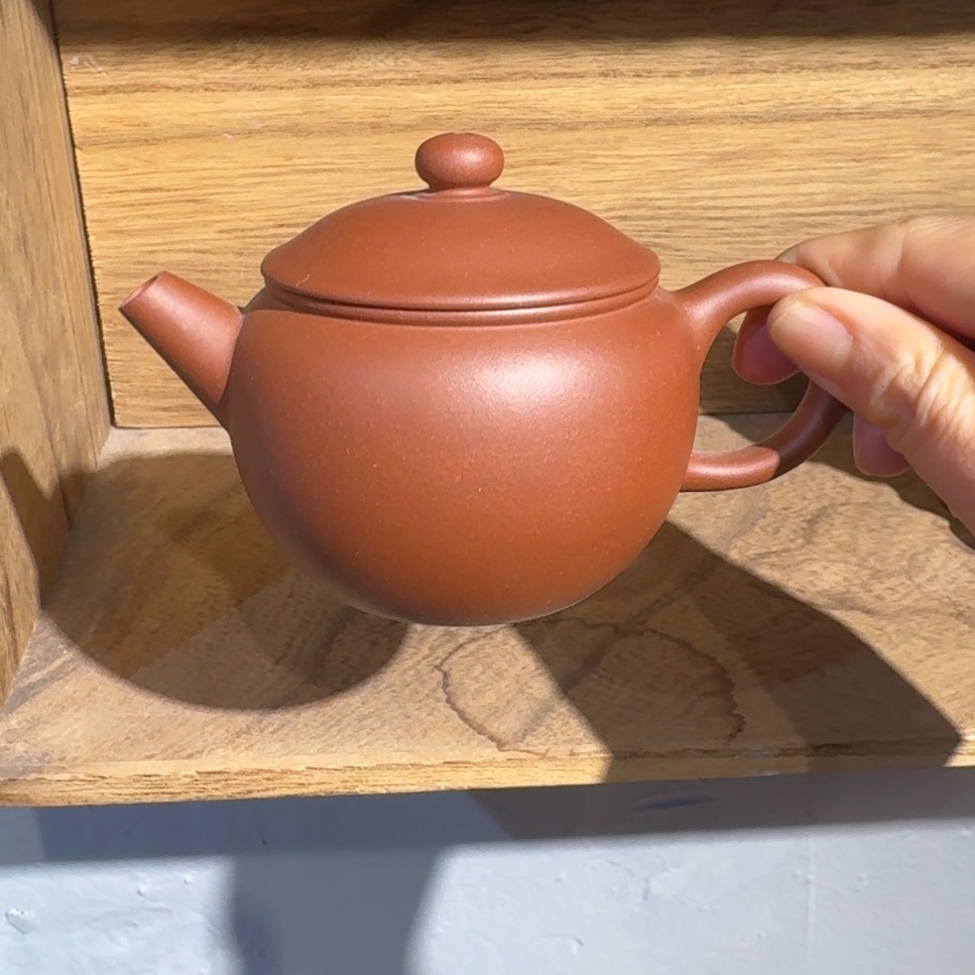 清水泥茶壶140毫升左右