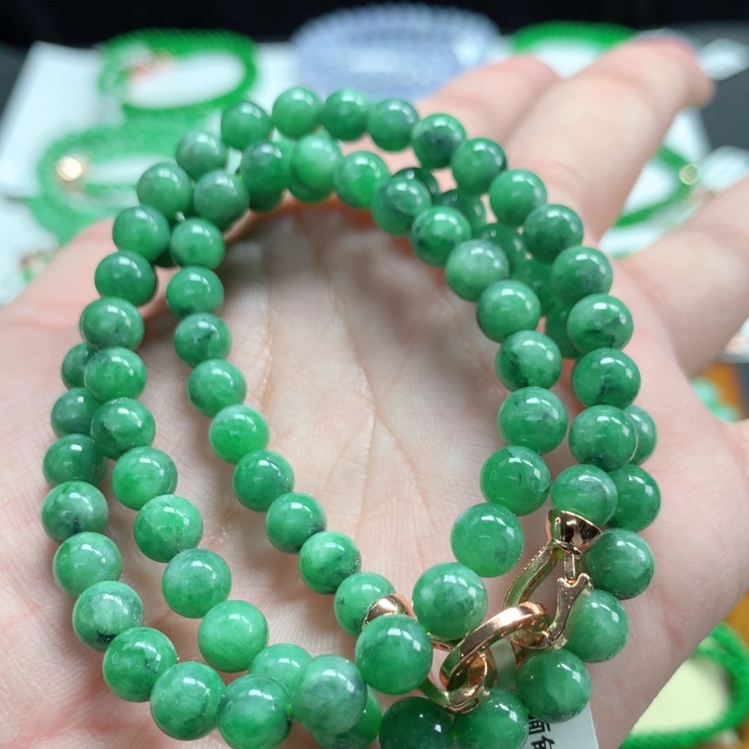 翡翠未镶嵌手链翡翠