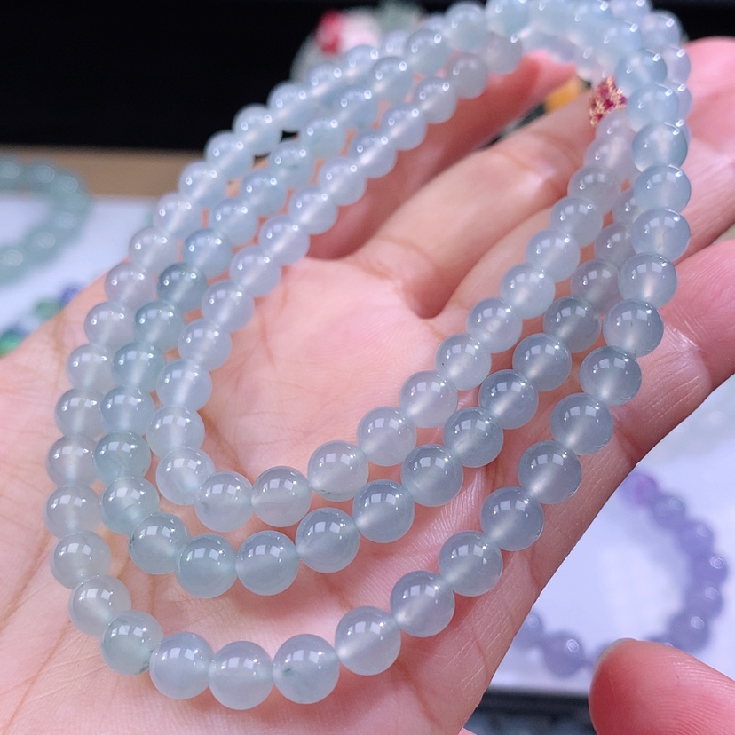 【闪购商品】翡翠手链未镶嵌翡翠卡6