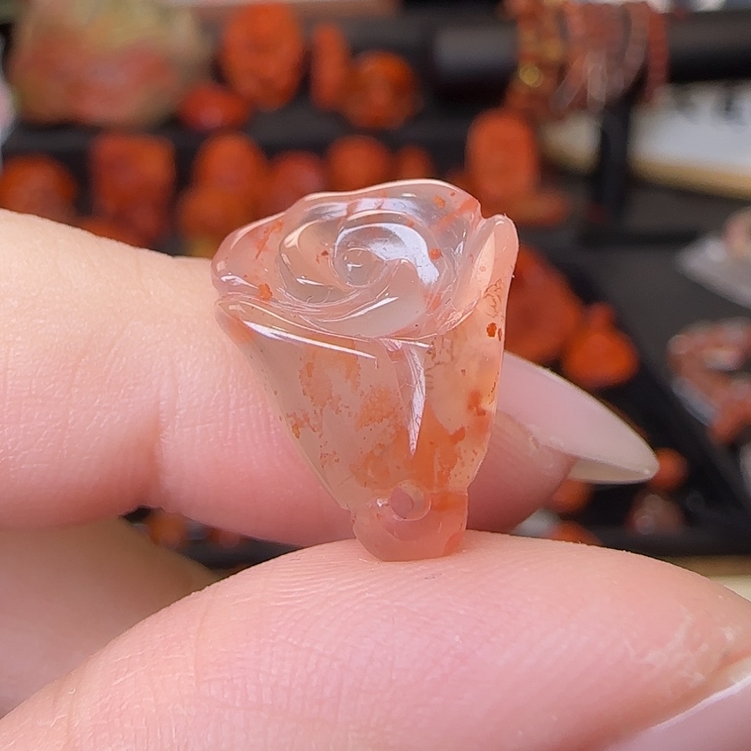 吊坠(不含链)未镶嵌南红玛瑙