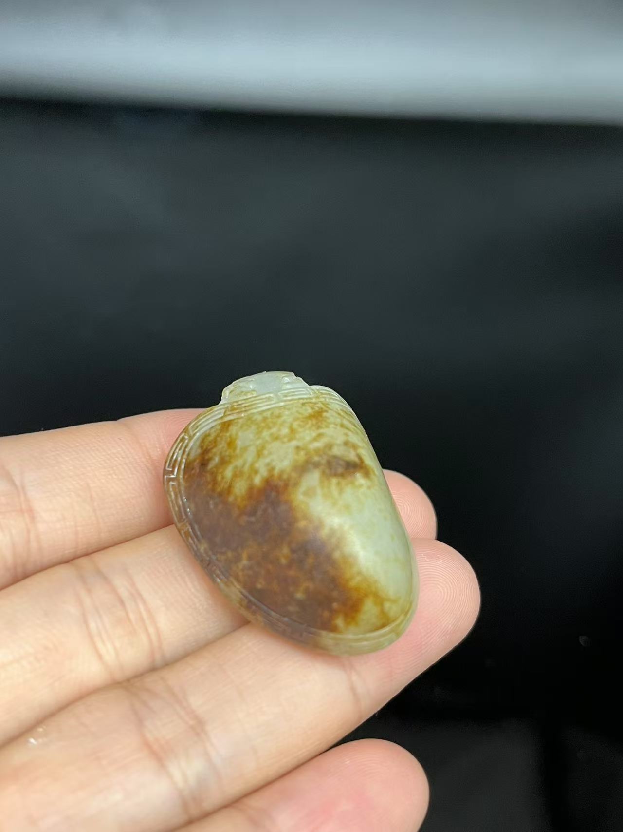 新疆和田玉满皮龙龟