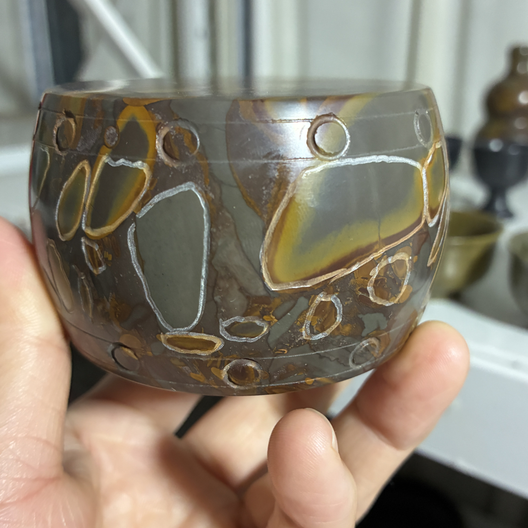 鱼籽石，女娲石小石鼓