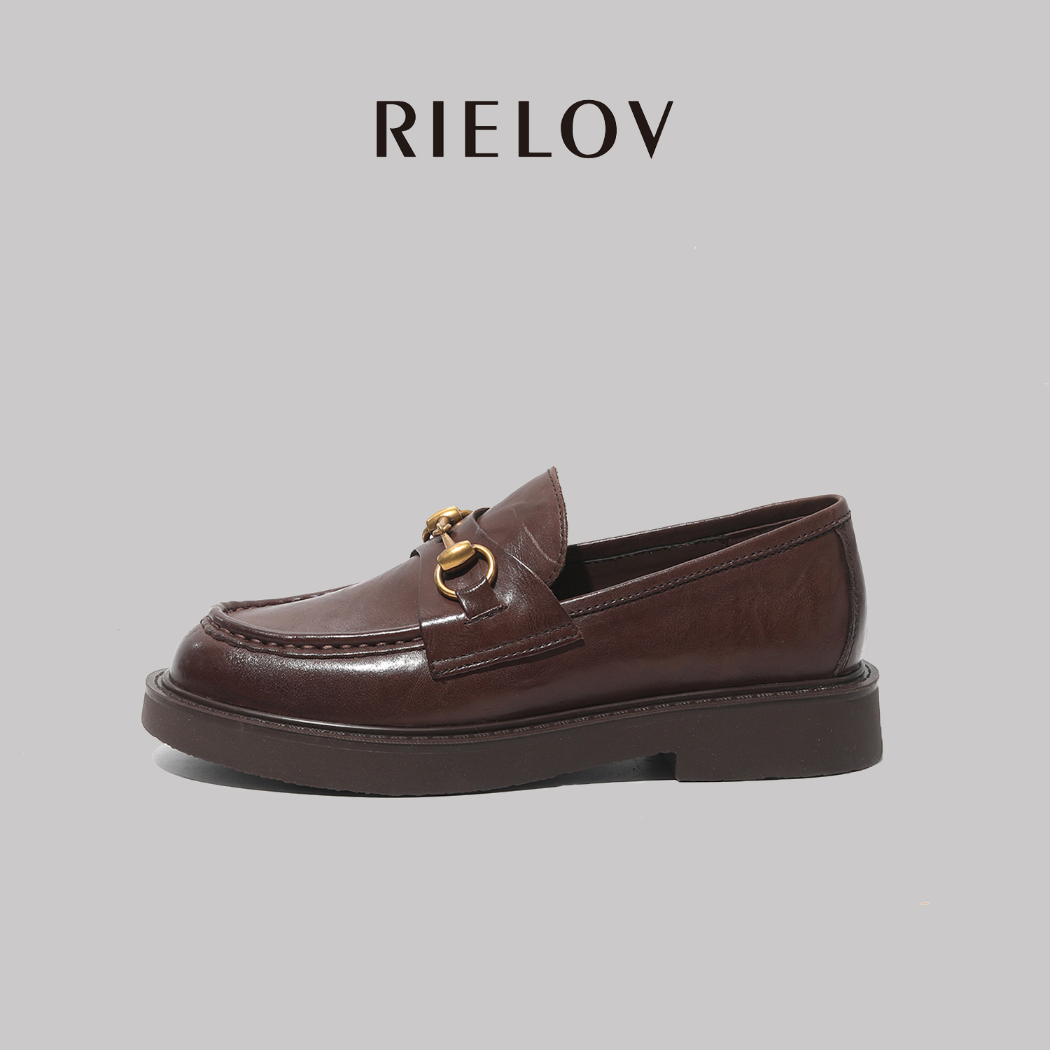 茜茜·RIELOV增高3cm时尚潮流百搭女士乐福鞋6651-2