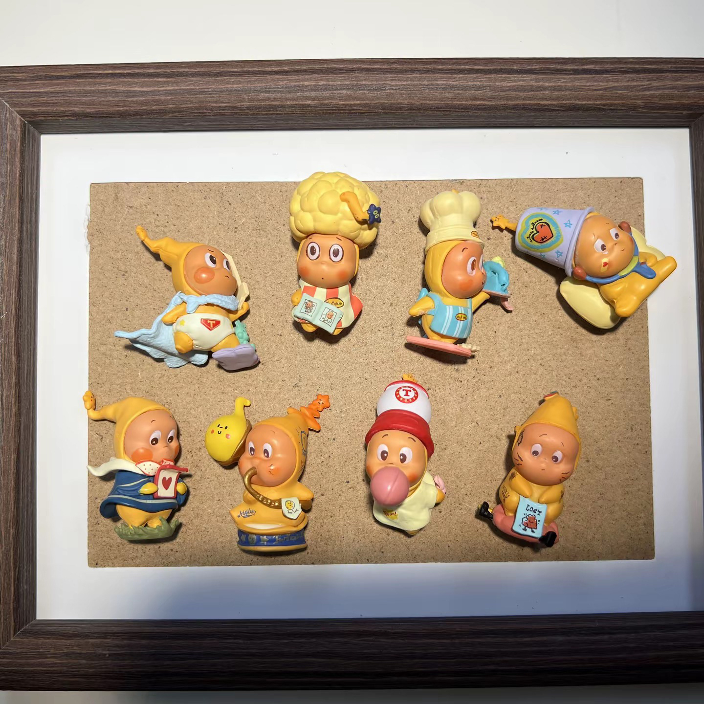 【九宫格】新款改娃（8款） 可爱PVC车载摆件钥匙扣配件对对碰