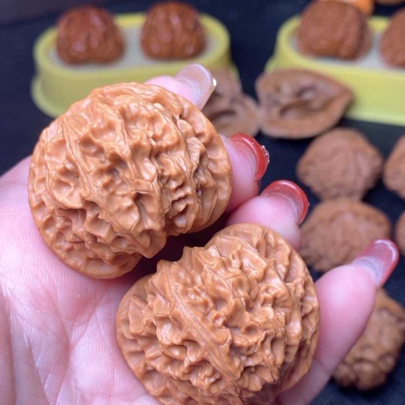 【闪购商品】文玩核桃把件728号苹果39