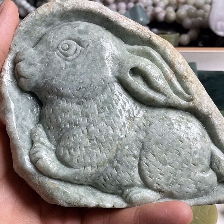 翡翠未镶嵌颈饰天然翡翠9