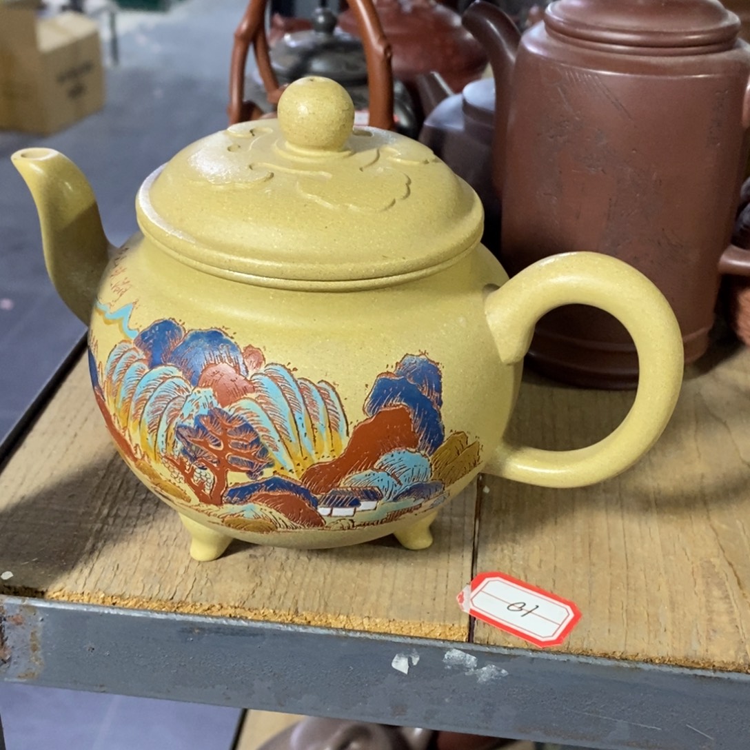 紫砂茶壶原矿手工123