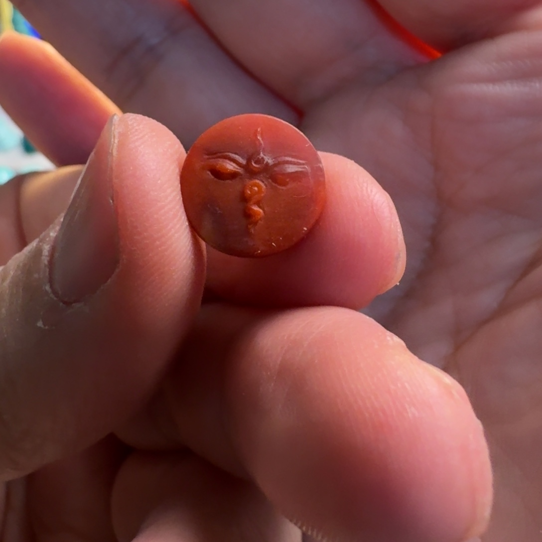 南红玛瑙颈饰未镶嵌12mm