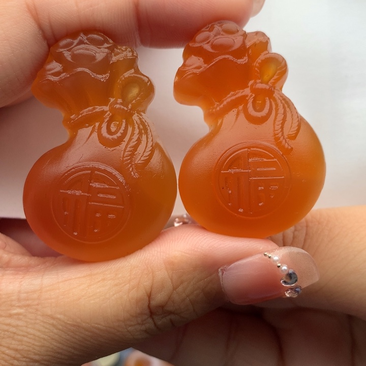 往***事玛瑙/玉髓未镶嵌颈饰