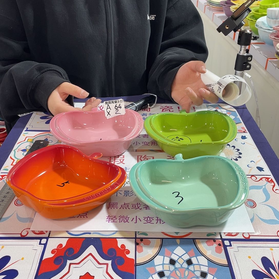 瓷微瑕陶瓷餐具A64两个装