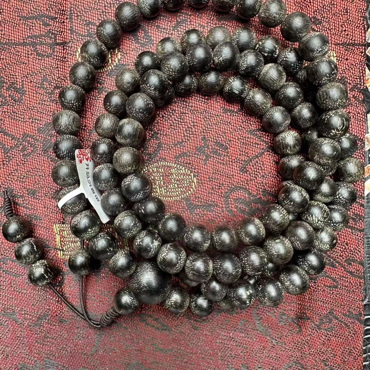 （开总文玩）天然沉香木串131