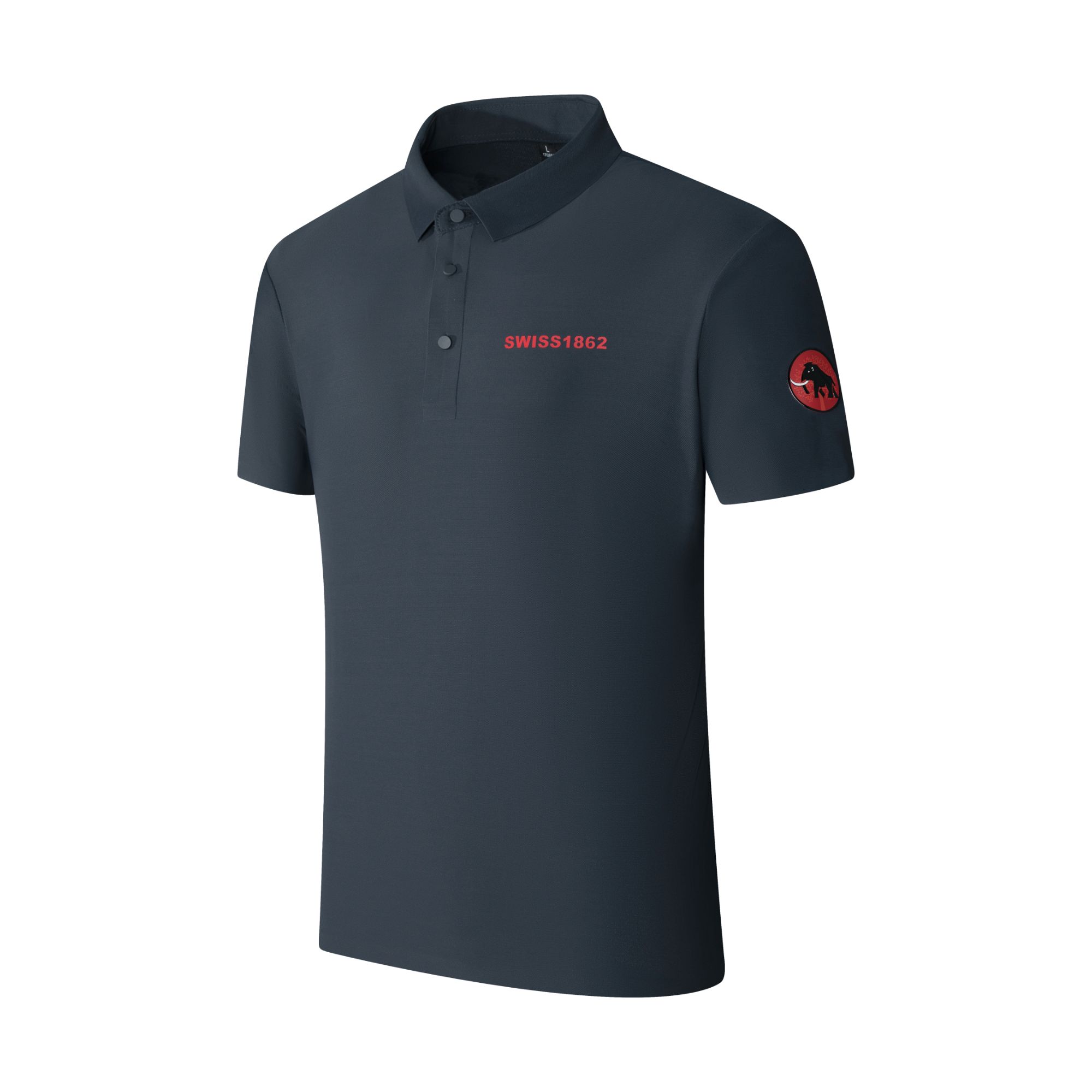 奥莱折扣【象家】半袖POLO衫2025夏季商务休闲垂感短袖t恤男士【大】