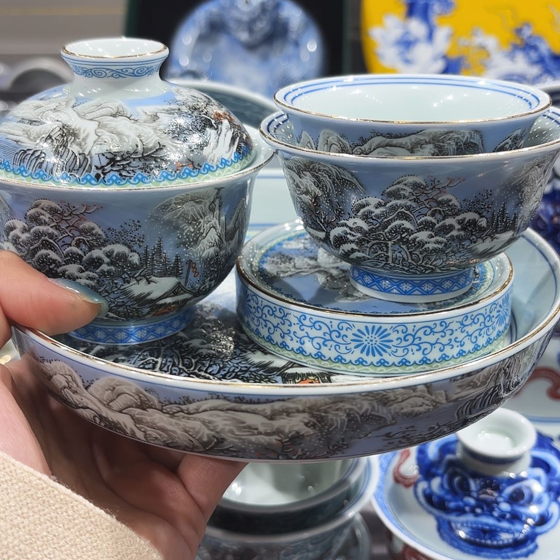 瓷片景德镇瓷器艺术