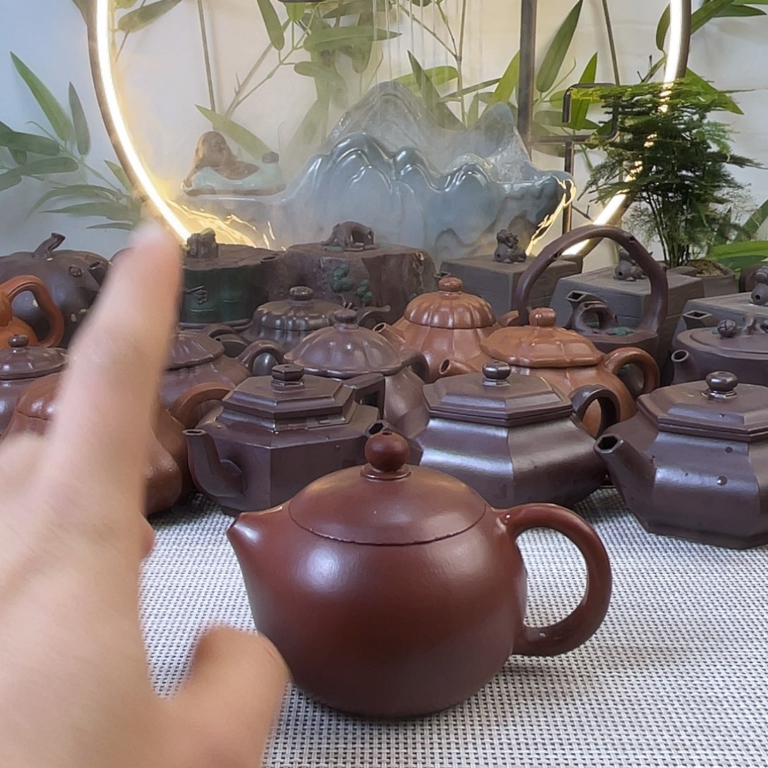 茶壶紫砂微瑕不退不换150cc