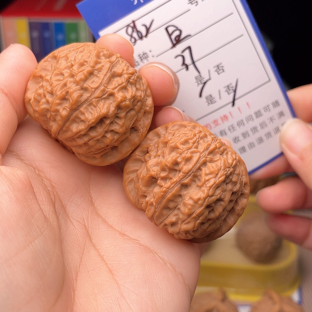 核桃文玩核桃手手捻862