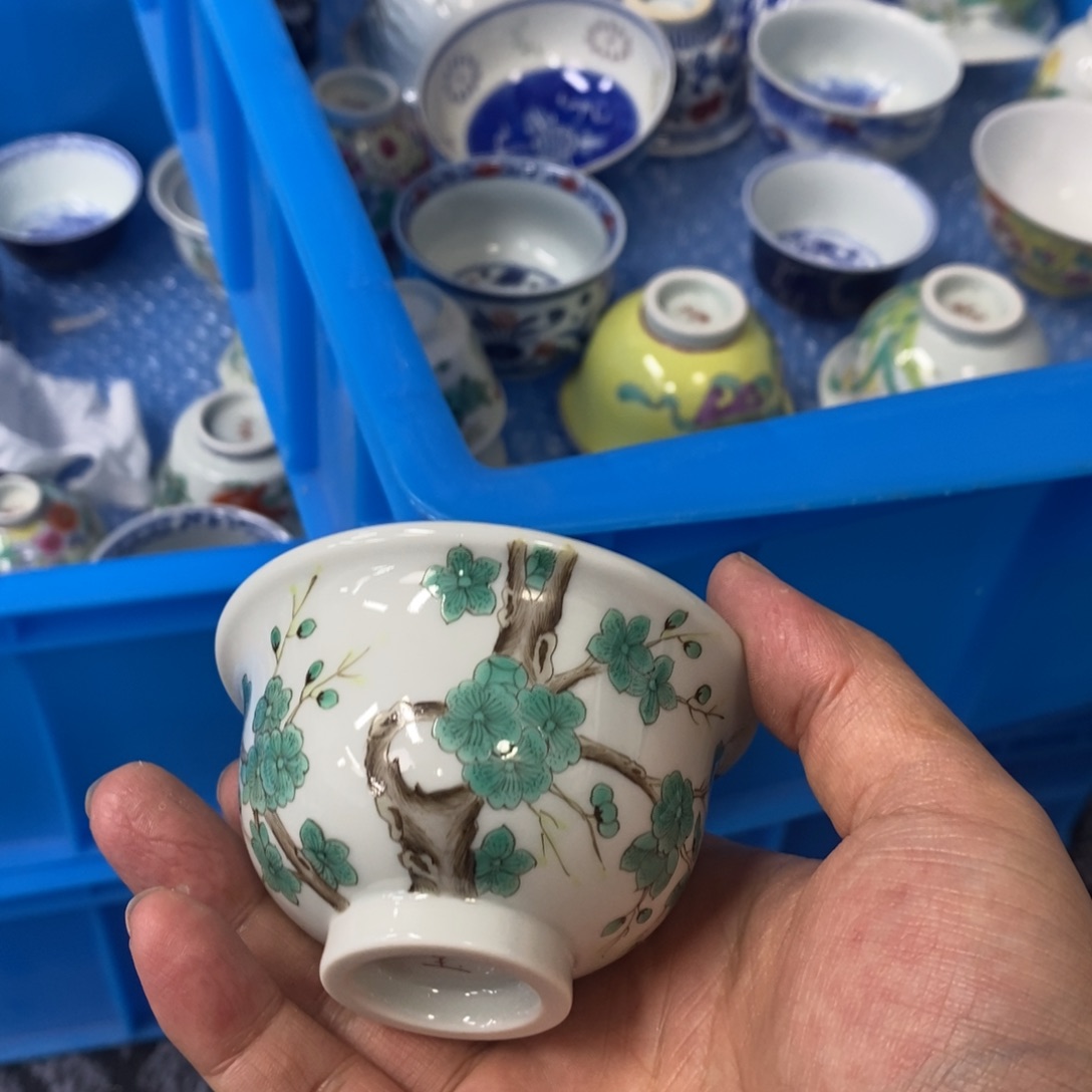 景德镇陶瓷茶杯70毫升