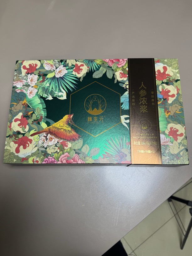 人参浓浆，泡水喝