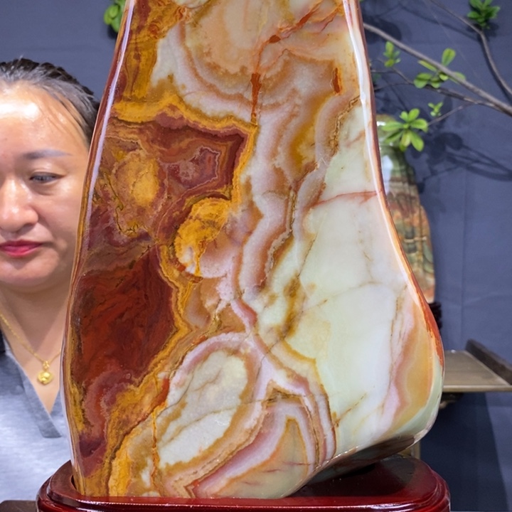 石材精品古青石摆件