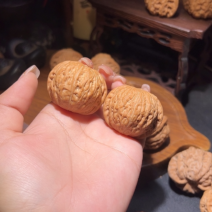把件文玩核桃铁锤39全品毕业