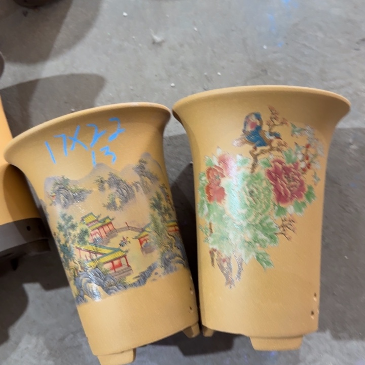 紫砂花盆22/17/13