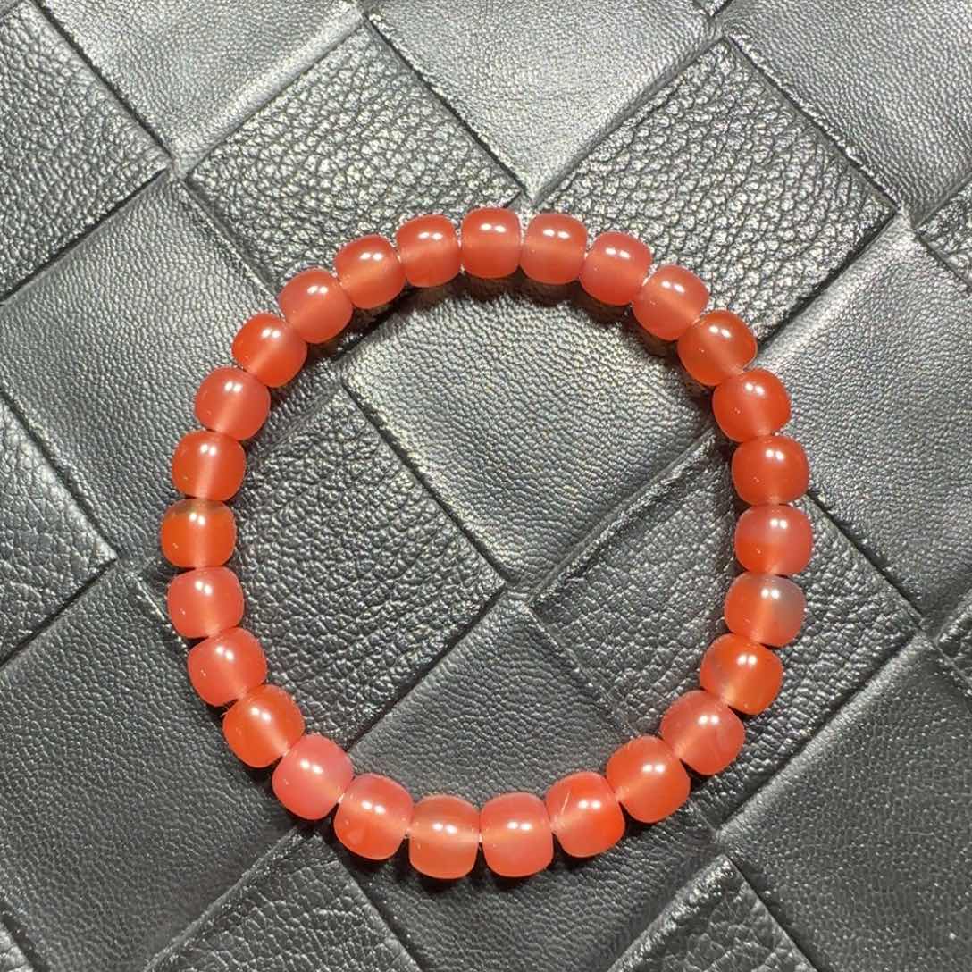 南红玛瑙未镶嵌手串7mm