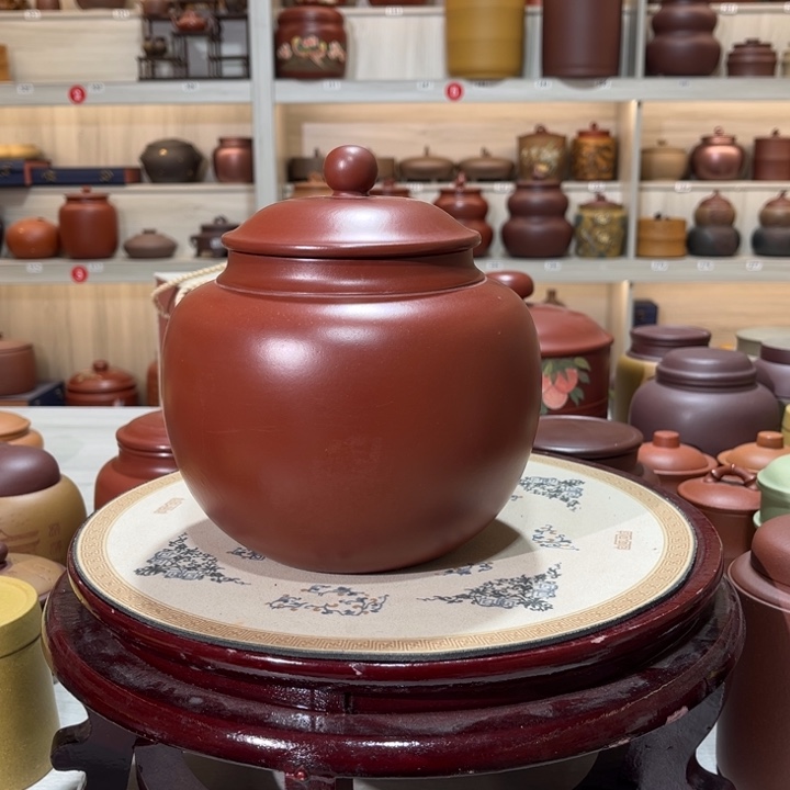 紫砂茶叶罐茶叶罐