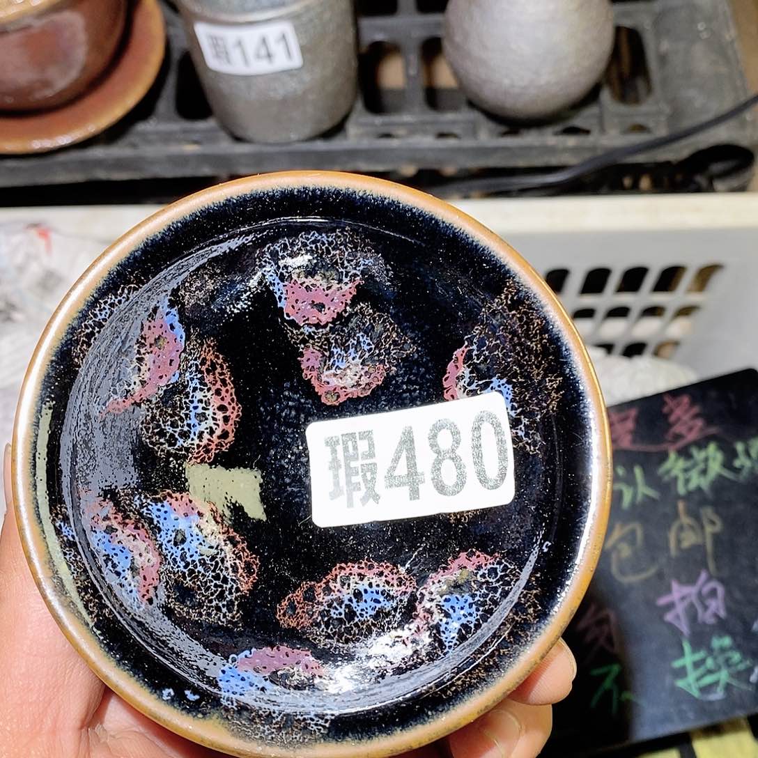 茶盏微瑕建盏主人杯子