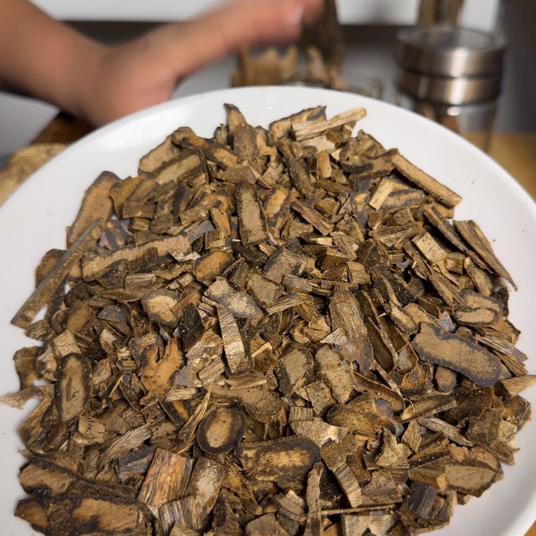 沉香张勺子熏香料30克