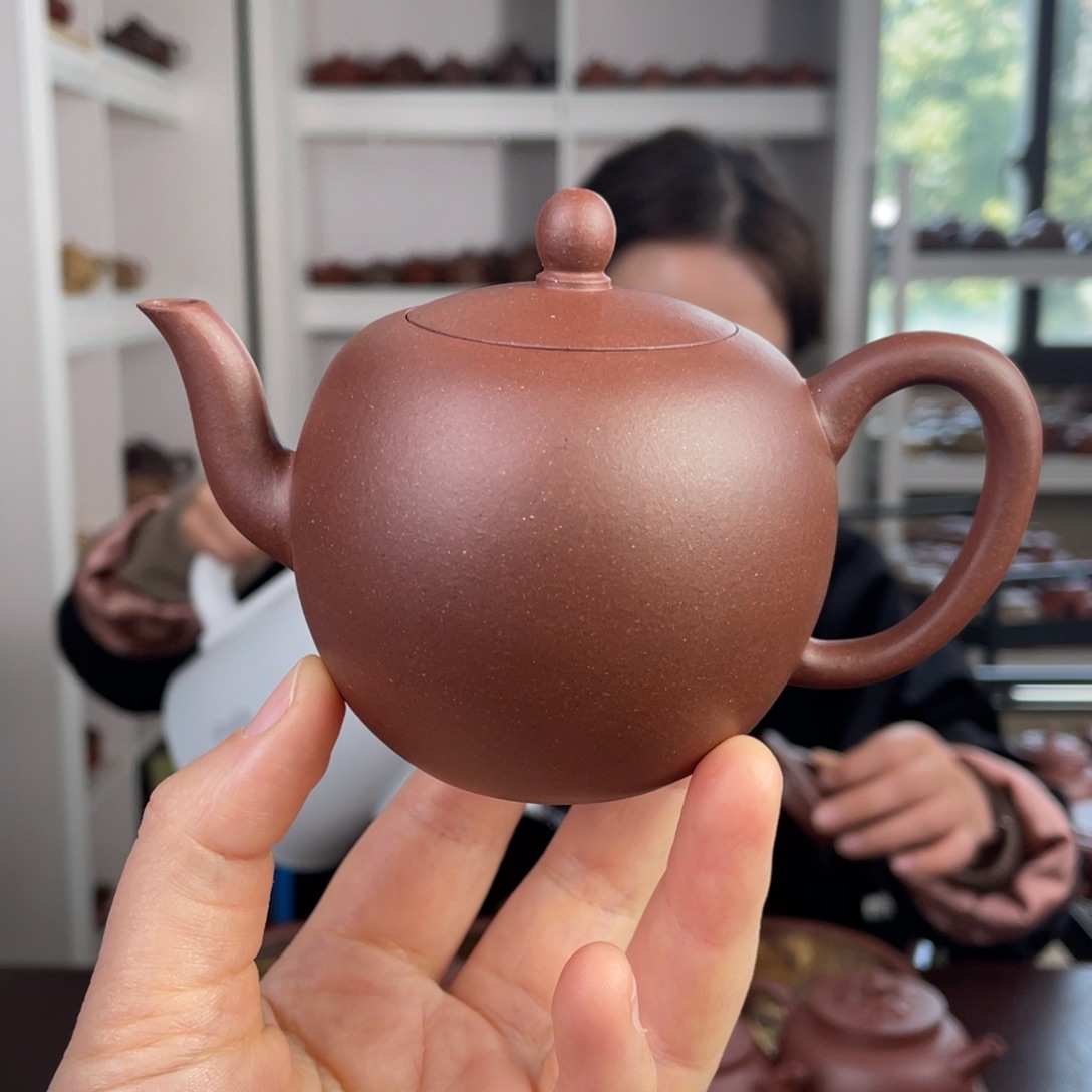 紫砂茶壶底槽清太极底美人尖170cc