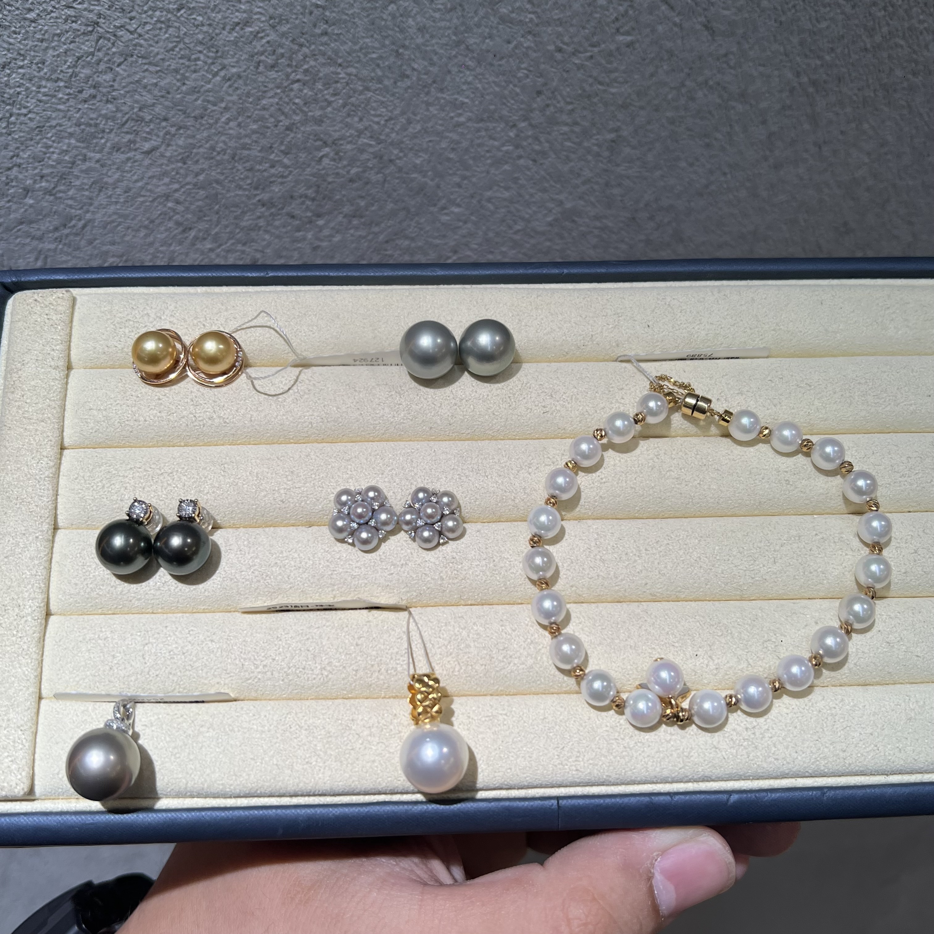 【琪琪臻选】海水珍珠-18k金-多样性发货一件-ZZ10|BZZ5