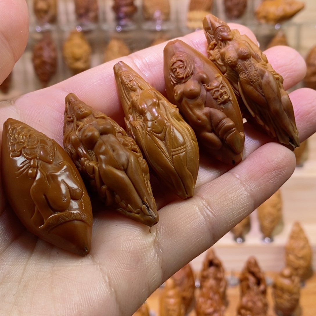 橄榄核手串/手链睿*⁛五颗美女