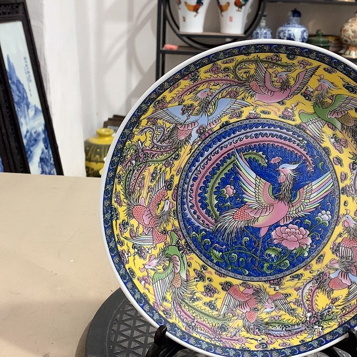 摆件博古架陶瓷摆件