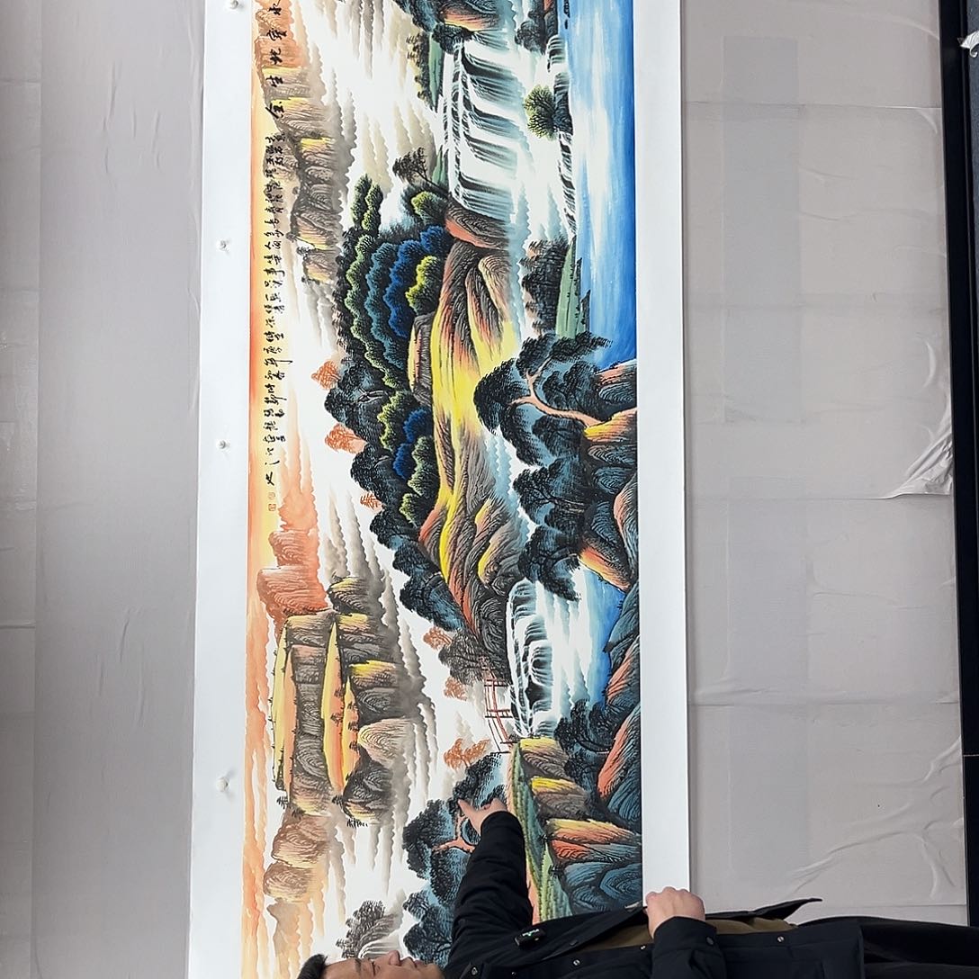 国画宣纸国画作品纯手绘