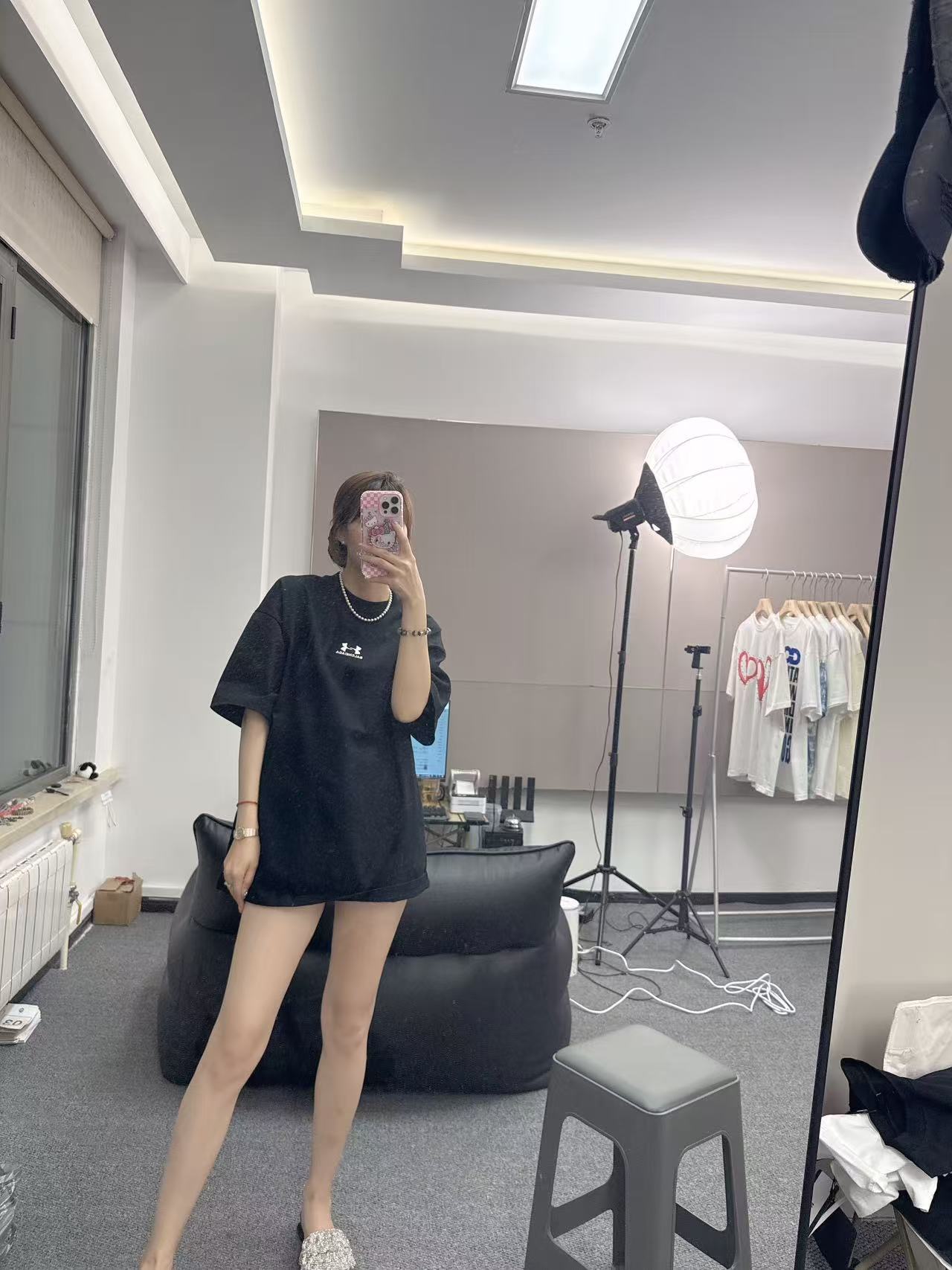 25新品【B家联名短袖】净版刺绣工艺320克重磅