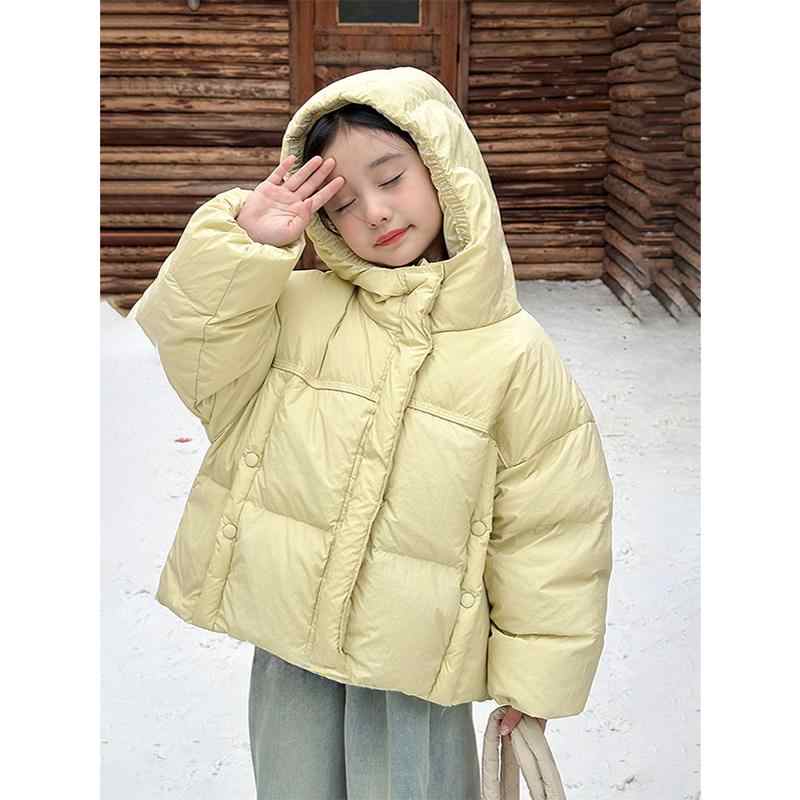 （冬款外套）女童棉衣冬款外套加棉2024新款秋装网红中大童儿童装