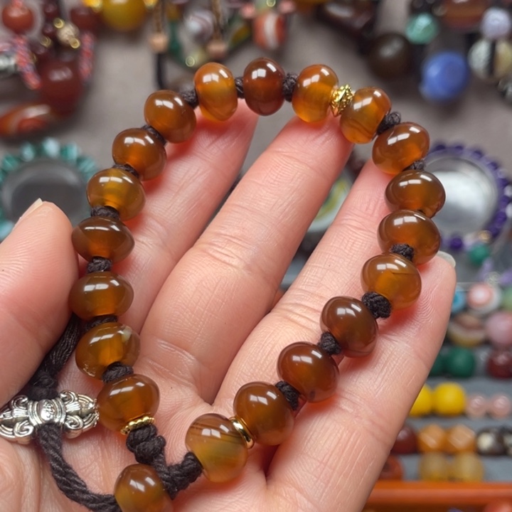 玛瑙/玉髓手链未镶嵌