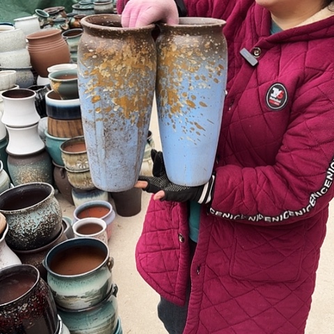 口13高31瑕疵盆子。