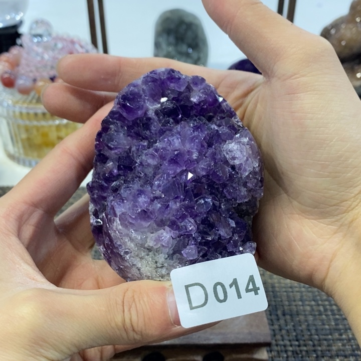 紫晶摆件摆件未镶嵌
