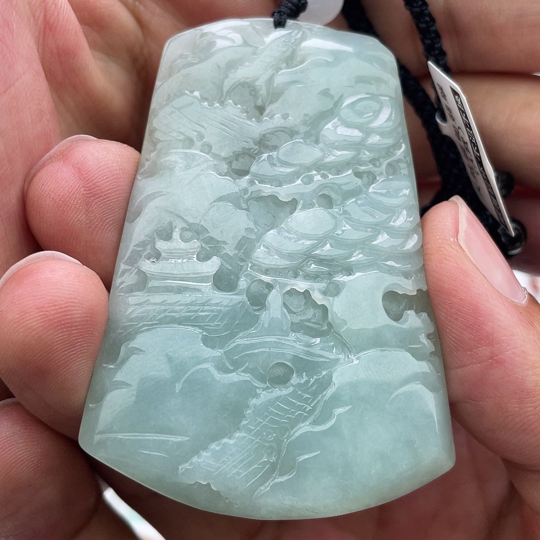 颈饰未镶嵌翡翠翡翠