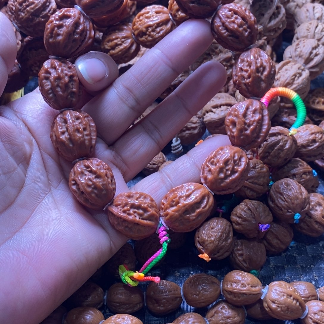 挖***⁶文玩核桃吊坠蚂蚁纹八棱