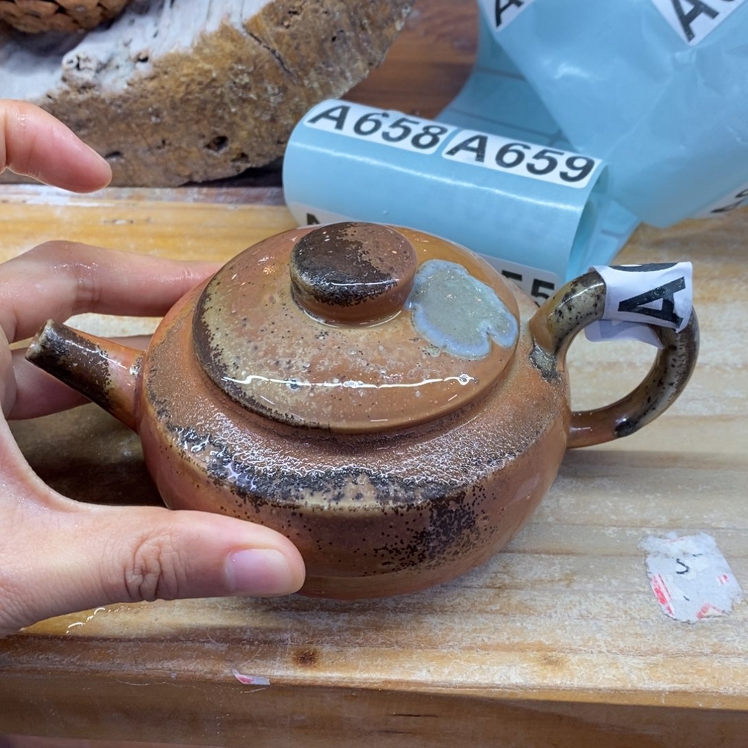 陶园柴烧，精品高货657瑕疵