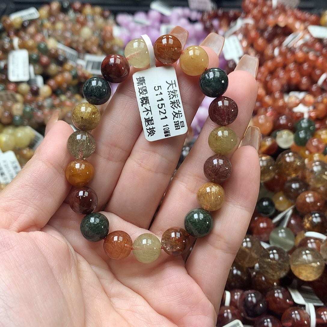 未镶嵌手链水晶，
