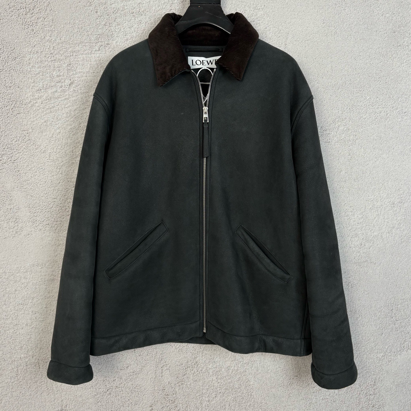 未使用 LOEWE/罗意威 灯芯绒夹克外套 50码 YH23816