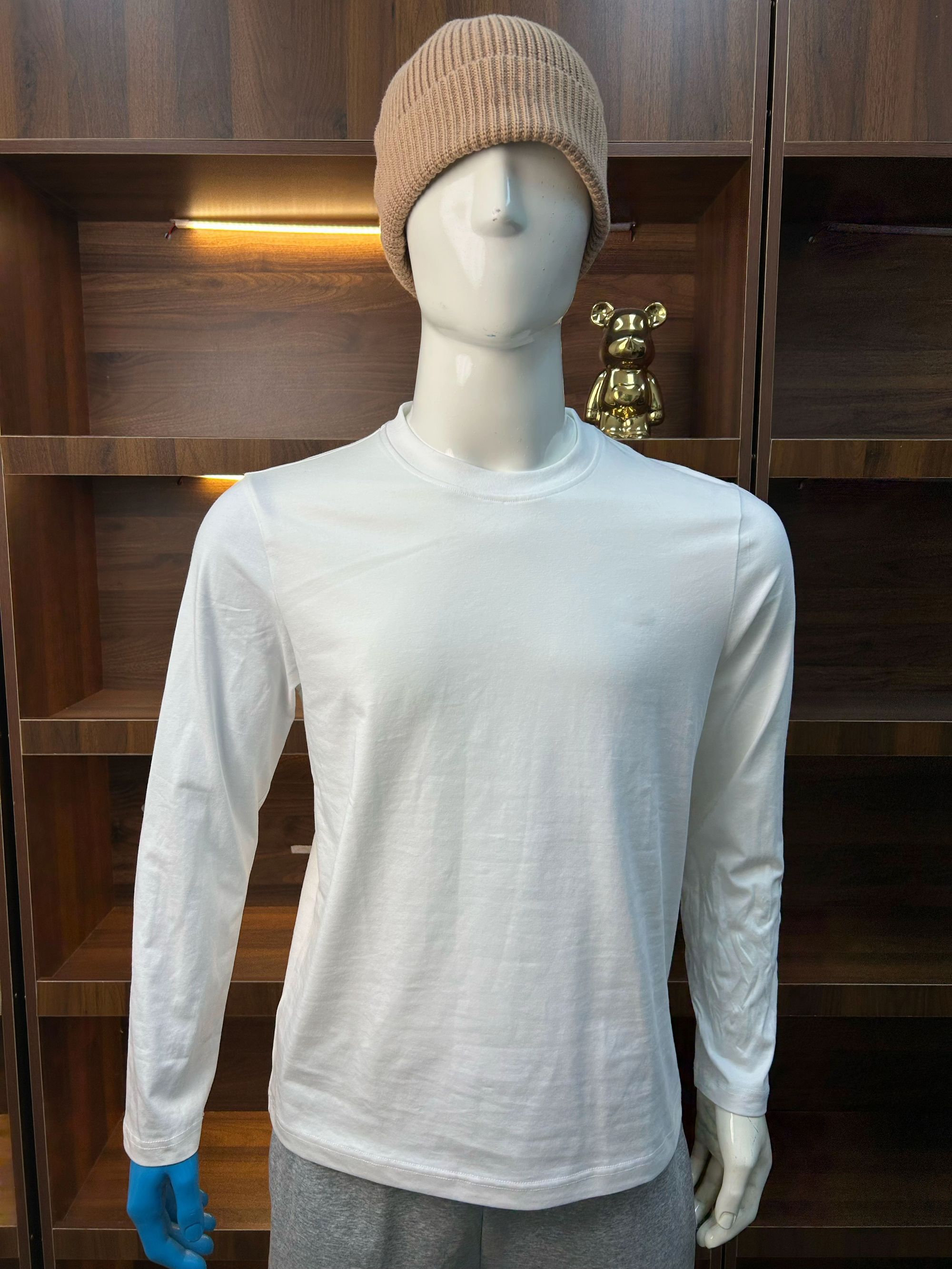 打底T恤衫素色经典厚实6712