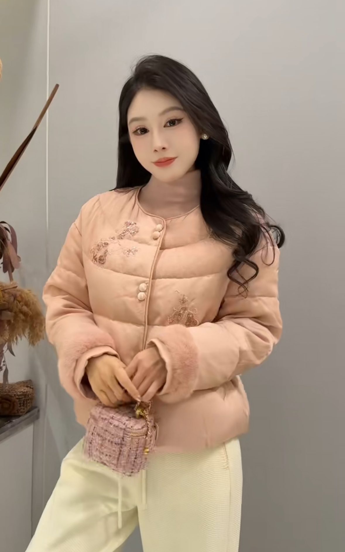 8021 欧货时尚秋冬短外套