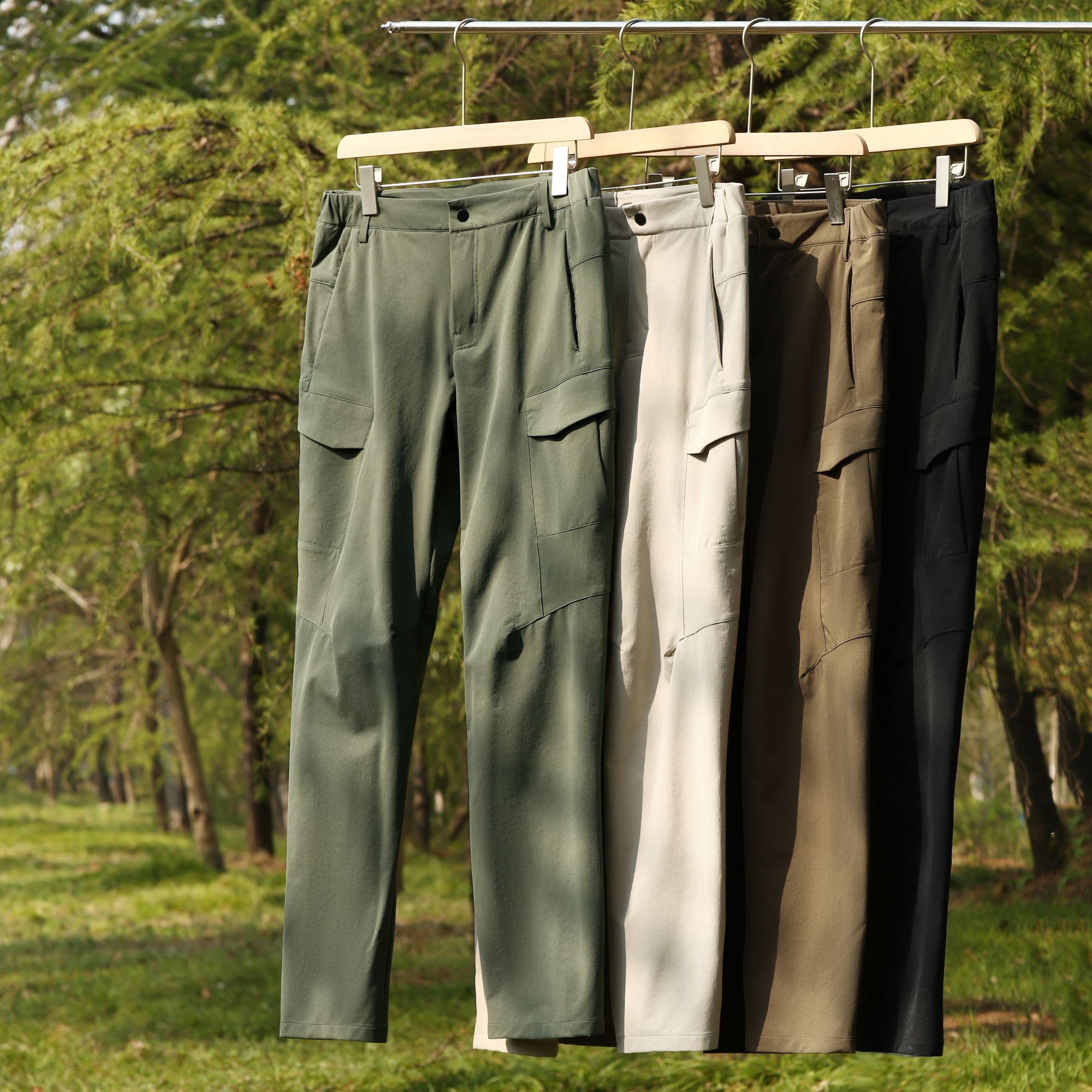 运动系列户外机能工装裤防晒防撕裂轻量休闲速干裤透气登山25105